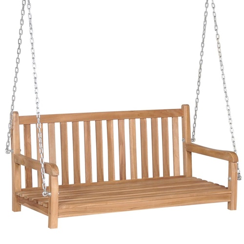 Swing Bench Solid Teak Brown