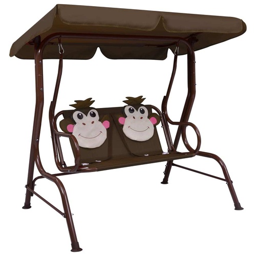 Kids Swing Bench 115x75x110 cm Fabric