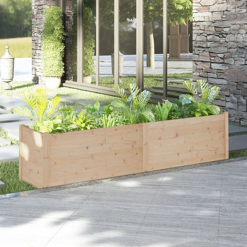 Garden Planter 200x50x50 cm Solid Pinewood