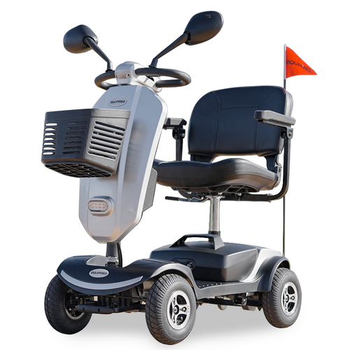 EQUIPMED Mobility Scooter Electric Motorized Ride On E-Scooter for Elderly Older Adult Handicap Aid