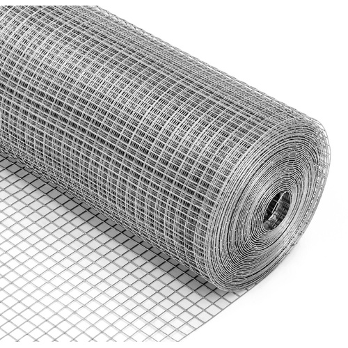 1 x Galvanised Wire Mesh Garden Pet Chicken Coop Fencing Bird Netting Mesh