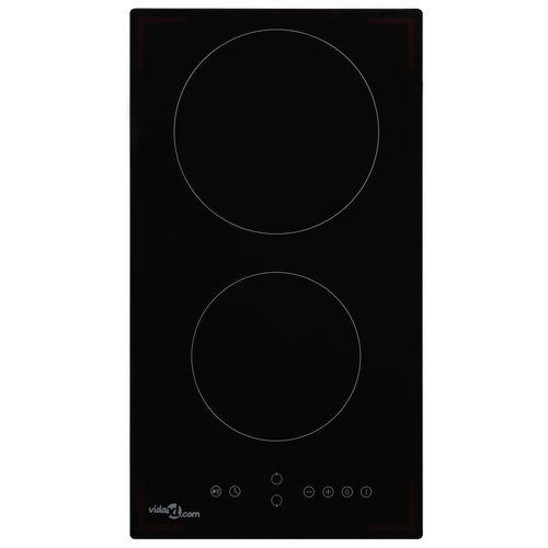 Ceramic Hob with 2 Burners Touch Control