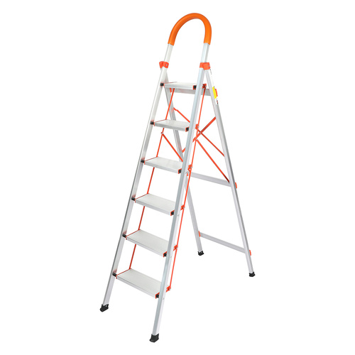  6 Step Ladder Folding Aluminium