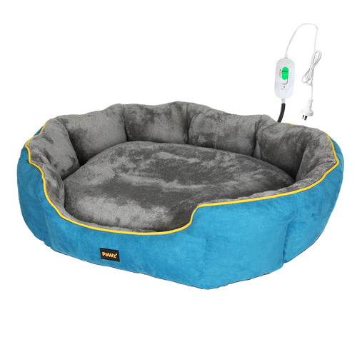  Electric Pet Heater Bed Heated M Blue Medium