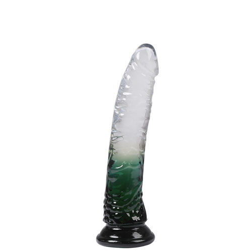  Dildo Dong Realistic Penis Cock Green 20cm