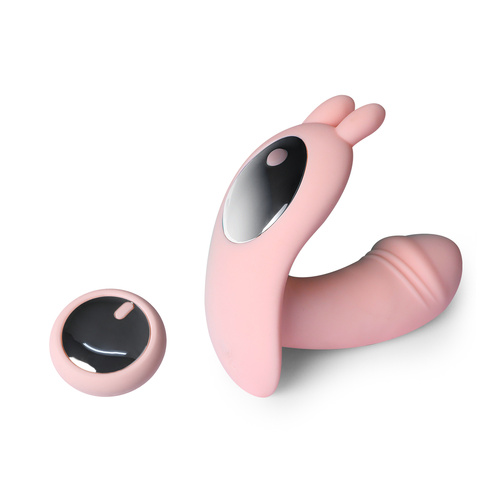  Rabbit Vibrator Wireless Control Pink