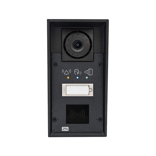 2N IP FORCE - 1 BUTTON HD CAMERA PICTOGRAMS 10W SPEAKER - CARD READER READY