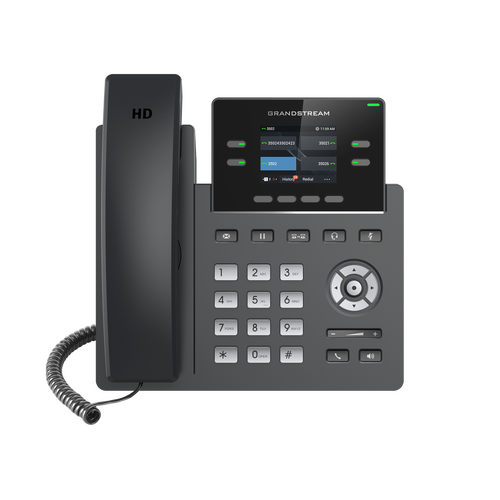 GRANDSTREAM GRP2612 4 Line IP Phone, 2 SIP Accounts, 320x240 Colour Screen, HD Audio