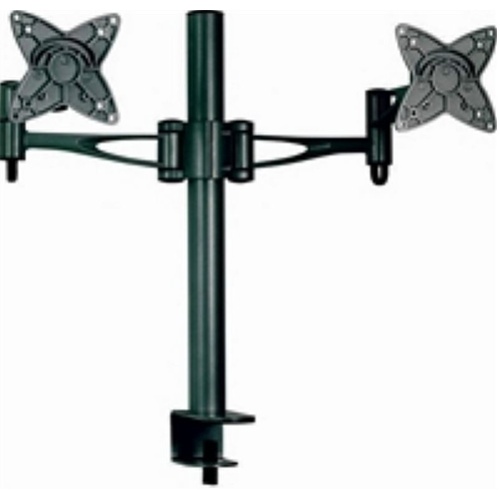 Astrotek Dual Monitor Arm Desk Mount Stand 36cm for 2 LCD Displays 21.5' 22' 23.6' 24' 27' 15kg 30° tilt 180° swivel 360° rotate VESA 75x75 100x100