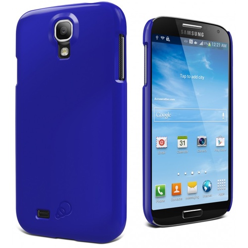 Cygnett Form Sapphire Blue Cas For Galaxy S4 Snap On Case