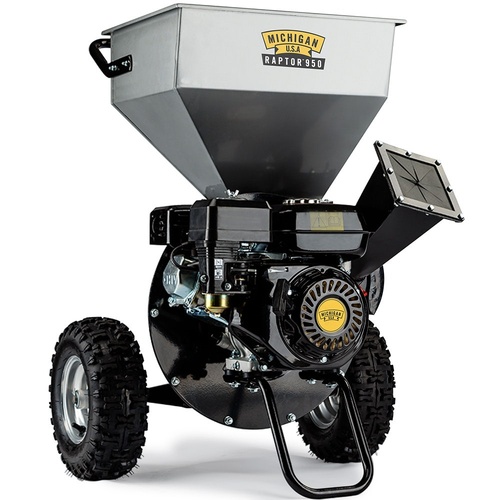 6HP 212cc Petrol Wood Chipper Shredder Mulcher