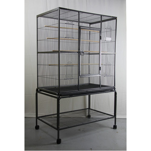 140 cm Large Bird Cage Parrot Budgie Aviary With Stand