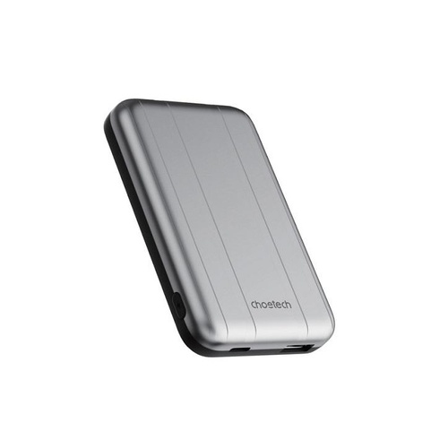 B655-SL 5000mAh Magnetic Wireless Power Bank 10W (Silver)