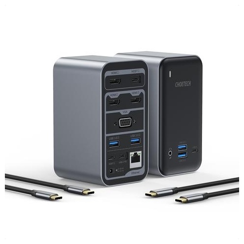 Choetech HUB-M21 15-in-1 USB C Docking Station