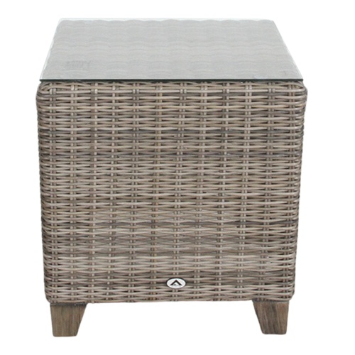 50cm Wicker Rattan Outdoor Side Table