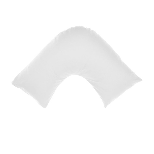 300TC Cotton V Shape Pillowcase White