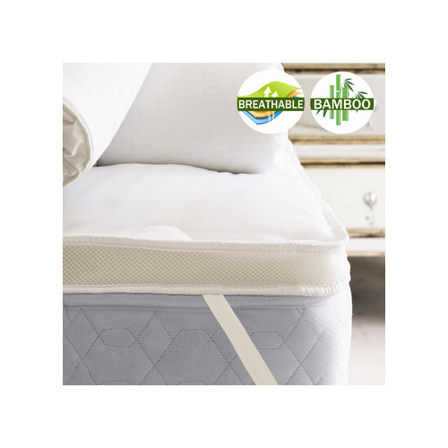 airmax bamboo mattress topper 1000gsm king