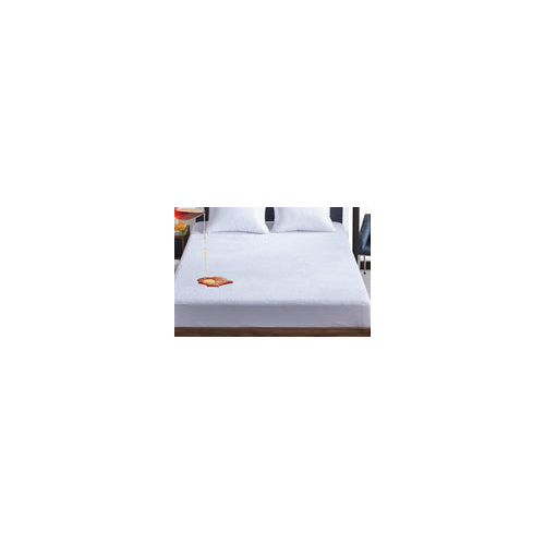 coral fleece waterproof fitted mattress protector double