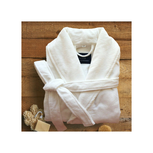 luxury 100 cotton velour bathrobes bath robes unisex  l xl