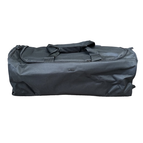 60L FIB Sports Duffle Bag Duffel Gym Canvas Travel Foldable - Black