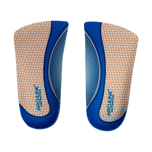 ARCHLINE 3/4 Slim Orthotics Plantar Fasciitis Insoles Balance Support Relief - EUR 36