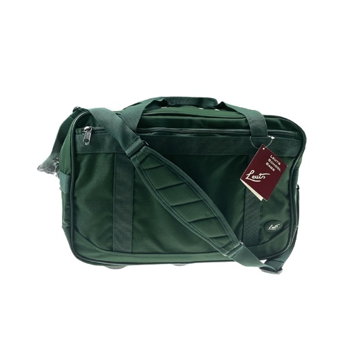 44L Foldable Duffel Bag Gym Sports Luggage Travel Foldaway School Bags - Bottle Green