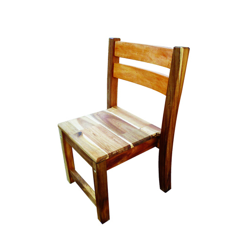 2 x Acacia Stacking Chair