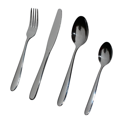 32 Piece Stainless Steel Cutlery Set Knives Fork Spoon Teaspoon