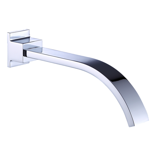 180mm Bath Spout Polished Chrome Finish