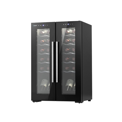 Wine Cooler Fridge Dual Zone 24 Bottles