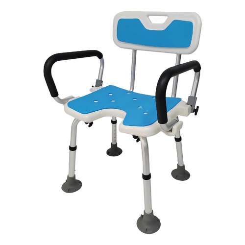 Orthonica Shower Chair with Adjustable Armrests